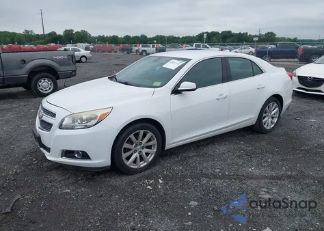 2013 Chevrolet Malibu 2Lt из США, поврежденный, VIN 1G11E5SA8DF311048